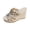 5Black, variant on White Platform Sandals for Women Elegant Rhinestone Slip on Wedges Heels Chunky Dress Shoes