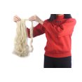 thumbnail image 2 of LELINTA Women 18" Long Wave Wrap Around Ponytail Clip in Pony Tial Hair Extension 125g, 2 of 4
