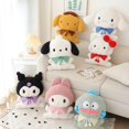 thumbnail image 3 of Sanrio-mochila de felpa con dibujos animados de perro, muñeco de peluche con diseño de canela, pato, Melody Kawaii, cómoda y súper suave, 3 of 4