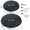 thumbnail image 5 of (3 pack) Reston Lloyd 4-Piece Electric Burner Cover Set, Copper, 5 of 7