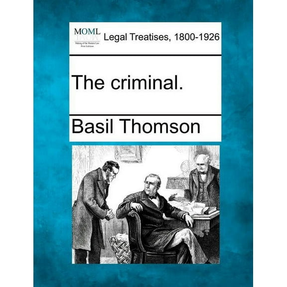 The Criminal. (Paperback)