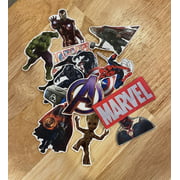 Marvel Sticker Handcut great for laptops, Hydroflask waterbottles, laptops, journals, and more!