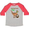 thumbnail image 3 of Inktastic Best Egg Hunter Ever Easter Dinosaur Boys or Girls Toddler T-Shirt, 3 of 5