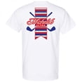thumbnail image 2 of Michelob Ultra Golf Scorecard White Colorway Front/Back Print T-Shirt-Small, 2 of 3