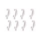thumbnail image 3 of OHOIOLLA 50Ud Curtain Hooks White Bean Sprout Shape Traversing Slides for Easy Curtain Use, 3 of 8