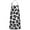 Black Leopard Pattern, variant on Black Leopard Pattern Apron-Garden Aprons for Women with Pockets-Cotton Linen Waterproof Kitchen Cooking Gardening Aprons Adjustable for Kitchen,Cooking,BBQ and Salon 33x27 Inch