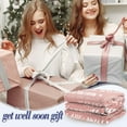 thumbnail image 4 of Get Well Blanket, Breast Cancer Gifts for Women, Get Well Soon Gift for Mom Sister Friend Coworker, Feel Better After Surgery Gifts, Sympathy Inspirational Healing Blanket, 4 of 6