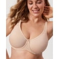 thumbnail image 4 of Sostén DELMIRA Talla Grande Sin Costuras Cobertura Total 36E Beige, 4 of 7