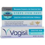 Vagisil Sensitive Skin 1 % Hydrocortisone Anti-Itch Creme, 1 oz (3 pack)