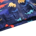 thumbnail image 6 of Maxcozy Toddler Boys Kids Jacket Autumn Hooded Dinosaur Coats Windbreaker Hoodie 2-7T, 6 of 9