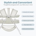 thumbnail image 2 of Dream On Me Karley Bassinet, Cool Gray, 2 of 9