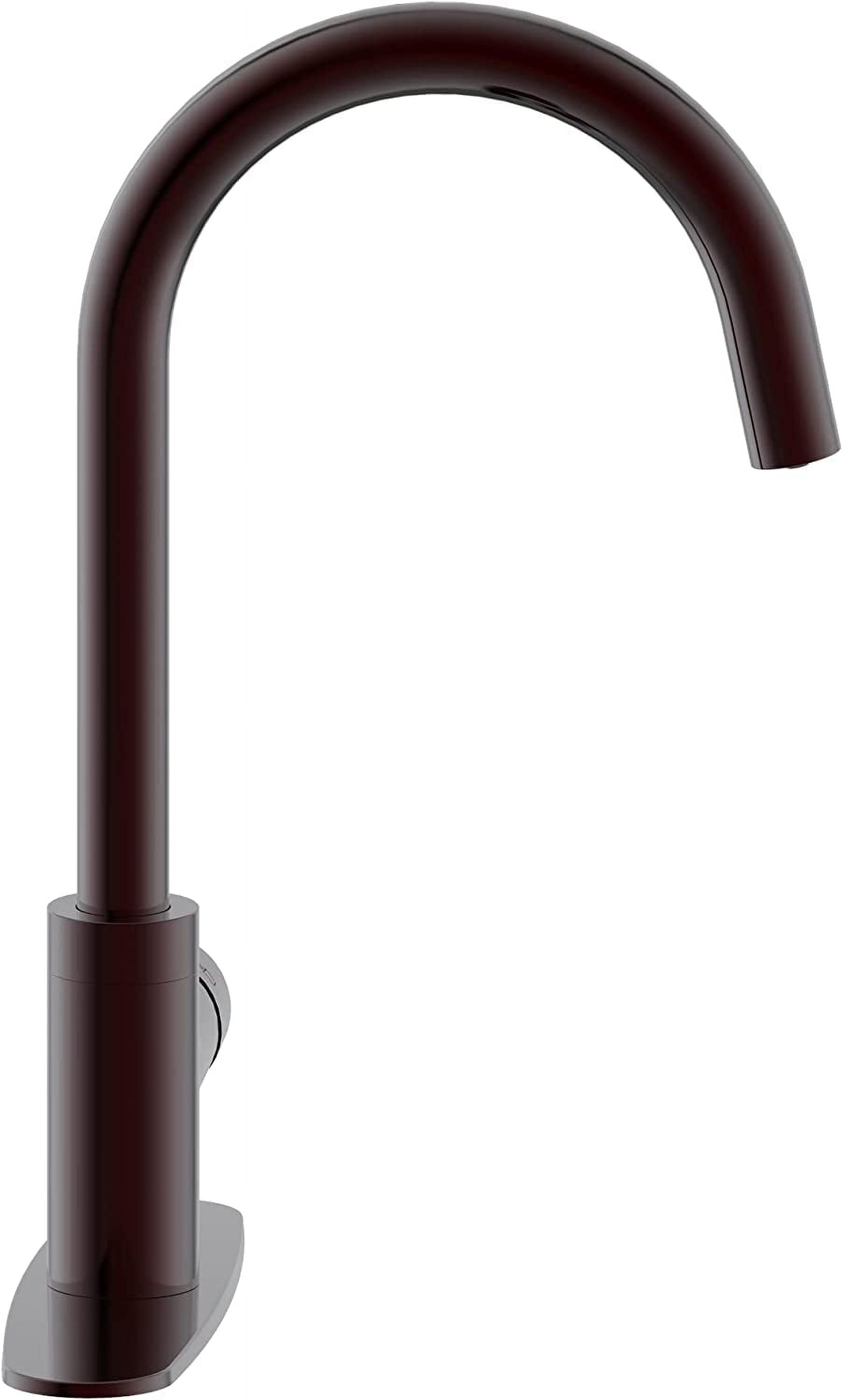 Westbrass KH31B-12 HotMaster 3 in 1 Single Handle Dual Waterway Kitchen Faucet, Oil Rubbed Bronze
