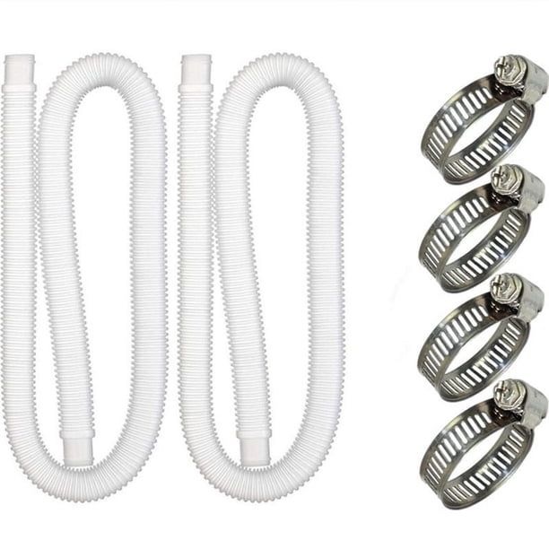 Mangueras de repuesto para piscina, diámetro de mangueras de repuesto para bomba de filtro de piscina (2 uds), PE de primera calidad