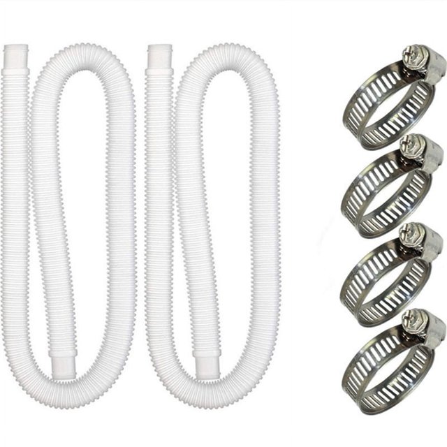 Mangueras de repuesto para piscina, diámetro de mangueras de repuesto para bomba de filtro de piscina (2 uds), PE de primera calidad