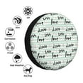 thumbnail image 4 of Rateoe Love lettering Pattern Tire Cover Wheel Protectors Weatherproof Wheel Covers Universal Fit for Trailer Rv SUV Truck Camper Travel Trailers Accessories-15 inch, 4 of 6