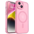 thumbnail image 1 of Funda magnética CANSHN para iPhone 14 6.1 - Rosa, 1 of 7
