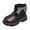 d-555Black1418, variant on Girls Short Boots Kids Fall Winter Style Leather Booties With Bow For Young Girls Cute Toddler Wear