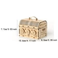 thumbnail image 2 of 3D Wooden Puzzle Combination Box, 2 of 4