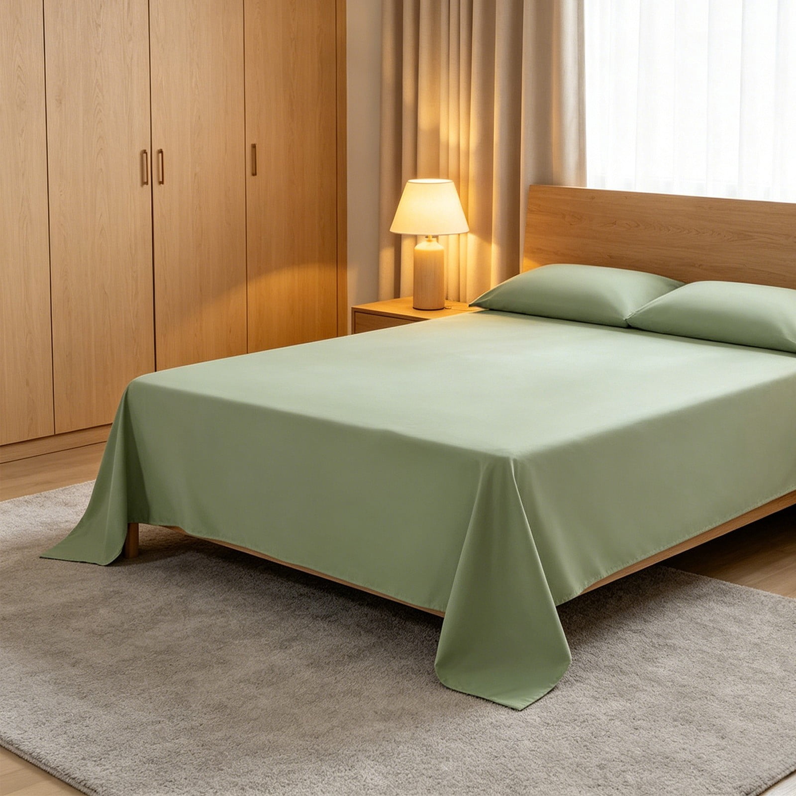 Waterproof Mattress Protector Flat Sheet Bed Cover Leak Proof Anti Stain Breathable Easy Clean Durable Mattress Pad Waterproof Barrier For Dorm Home Pet Owners Apartment Guest Room Use