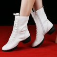 thumbnail image 3 of Botas de baile de alta calidad para mujer, zapatos de baile de Jazz suaves, zapatos de baile modernos de salón, botas de baile para mujer, zapatillas de deporte, 3 of 5