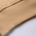 thumbnail image 4 of Chiccall Cotton Hoodies for Men Classic Solid Drawstring Casual Hooded Sweatshirts 2025 Fashion Comfy Pullover Tops with Pocket, 4 of 5