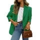 thumbnail image 1 of Blazer PRETTYGARDEN 2025 para mujer, casual, de negocios, color verde, 1 of 6