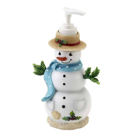 Avanti Coastal Snowman Lotion Dispenser