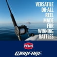 thumbnail image 2 of PENN Warfare™ Level Wind Reel, 20 Size Fishing Reel, 2 of 8