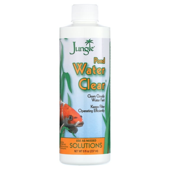 Jungle Brand Pond Water Clear Water Cleaner, 8-Ounces