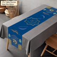 thumbnail image 1 of Ramadan Decoration Table Runner Decor For Home Tablecloth Ramadan Kareem Islamic Muslim Party Eid Al Adha Gifts, 1 of 5