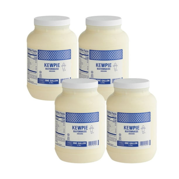 Kewpie Mayonnaise 1 Gallon Authentic & Creamy 4/Case Bulk Food Service Walmart.ca
