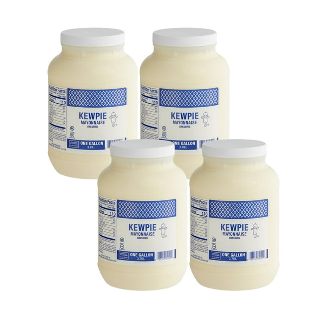Kewpie Mayonnaise 1 Gallon | Authentic & Creamy | 4/Case Bulk Food Service