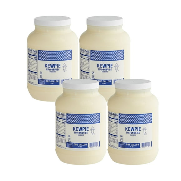 Kewpie Mayonnaise 1 Gallon | Authentic & Creamy | 4/Case Bulk Food Service