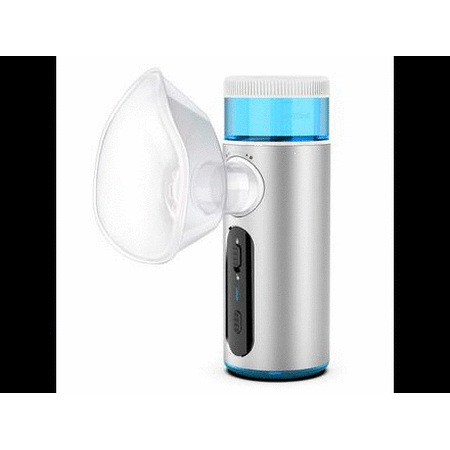 Handheld Inhaler Portable Ultrasonic Cool Mist Humidifier Nebulizer Rechargeable Nebuliser Kits for Adults (Best Nebulizer Machine In India)