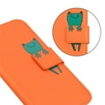 thumbnail image 6 of SaniMore for Samsung Galaxy S23 Case, PU Leather Flip Folio Cover with Stand, Card Slots, [Lovely Pet Magnetic Clasp] Full Protetcion Shockproof TPU Wallet Shell for Samsung S23, Orange, 6 of 10