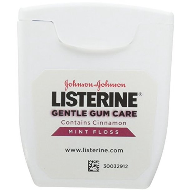 listerine gentle gum care woven floss, 50 yards (pack of 6) Walmart