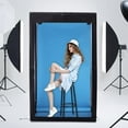thumbnail image 3 of Miumaeov Light Box Professional Photography LED Studio Large Lightbox Dimmable Photo Video Continuous Lighting Cube Shooting Tent Kit with 3 Colors Backdrops and Carrying Bag 39*47*78inch, 3 of 9