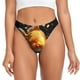 thumbnail image 1 of Fotbe Golden Koi And Treasure Tanga Sin Costuras para Mujer con Estampado – Panties Invisibles, Transpirables y Cómodos para Uso Diario-3X-Large, 1 of 6