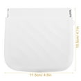 thumbnail image 2 of PTOOTP 2Pcs White Silicone Makeup Pouches Small Travel Bags Durable Toiletry Coin Purse, 2 of 6