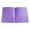 Purple, variant on DGSGJDQ 2 Pocket Folders, Sturdy Plastic Portfolio, Standard Letter Size, Black