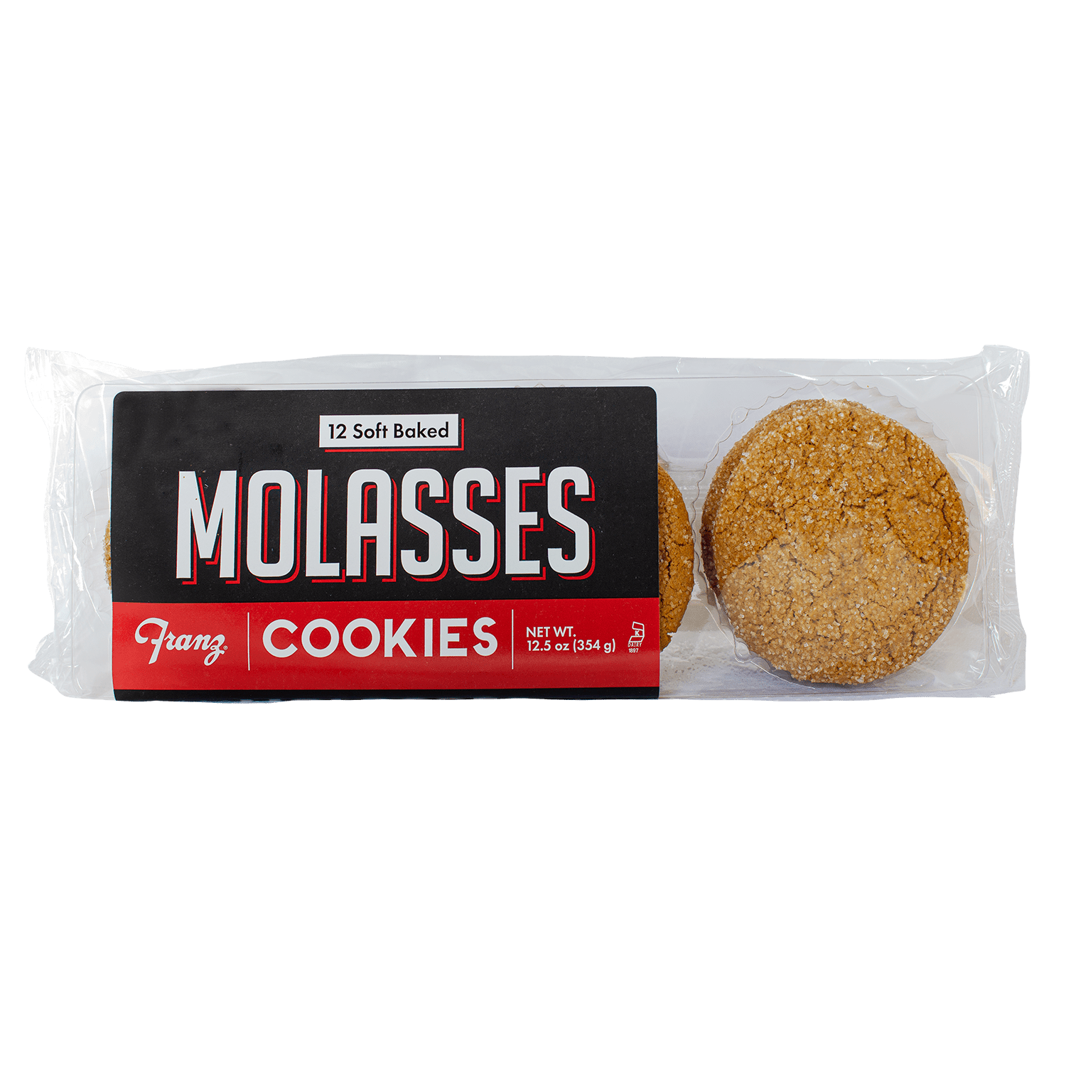 Franz Molasses Cookies, 12.5 oz, 12 Count