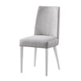 thumbnail image 3 of Taylor Chair With White Leg and Gray Fabric, 3 of 4