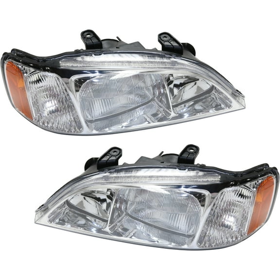 Garage-Pro Driver and Passenger Side Xenon Headlight for Acura TL Base 1999-2001 Without bulb(s) Replaces# 33151S0KA01 33101S0KA01