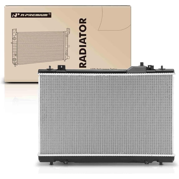 A-Premium Engine Coolant Radiator Assembly with Transmission Oil Cooler Compatible with Lexus GS460 2008 2009 2010 2011, 4.6L, Automatic Transmission, Replace# 1640038221, 1640038H30