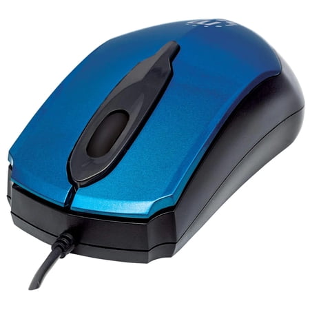 UPC: 0766623177801 | Manhattan 177801 Edge Optical USB Mouse  Blue