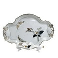 thumbnail image 1 of 50Th Anniversary Floral Cake Tray, 1 of 1