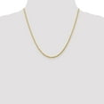 thumbnail image 2 of 10k Yellow Gold 2.25mm Diamond-Cut Rope Chain Necklace - with Secure Lobster Lock Clasp 20", 2 of 6