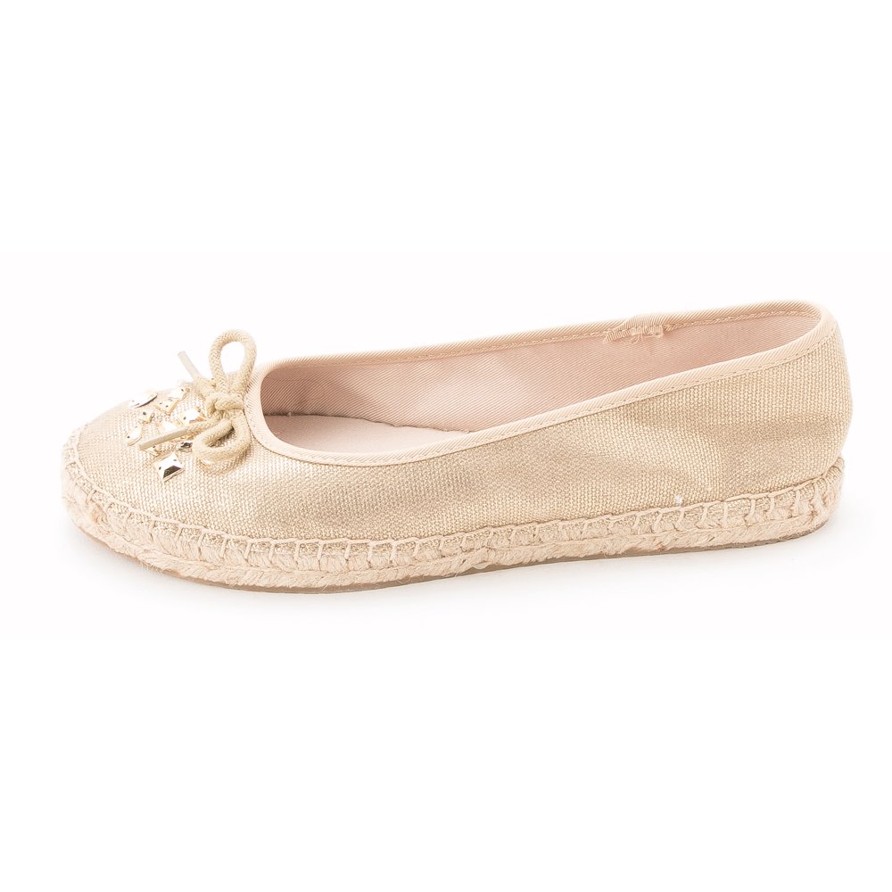 canvas espadrille flats for women