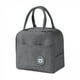 thumbnail image 1 of 2 Bolsas De Almuerzo Con Aislamiento Térmico, Bolso De Mano, Contenedor De Comida, Color Gris, 1 of 8