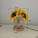 thumbnail image 5 of Lámpara de Mesa Inalámbrica Girasol, 3 Lámparas de Cristal de Colores, Lámpara de Noche Táctil, Atenuación Infinita con Carga USB, Luz ., 5 of 5
